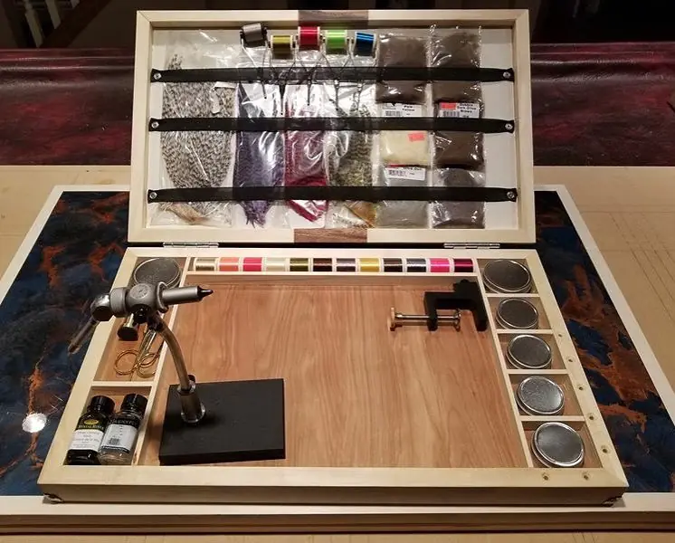 Portable Fly Tying Table Hatch Match’r Fly & Tackle
