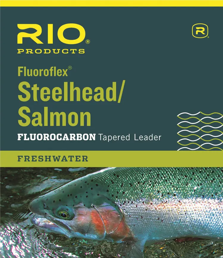 RIO FLUOROFLEX STEELHEAD/SALMON LEADER 9ft 20lb