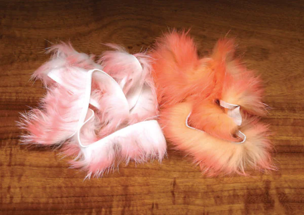 Hareline Crosscut Rabbit Flesh Strips Two Tone