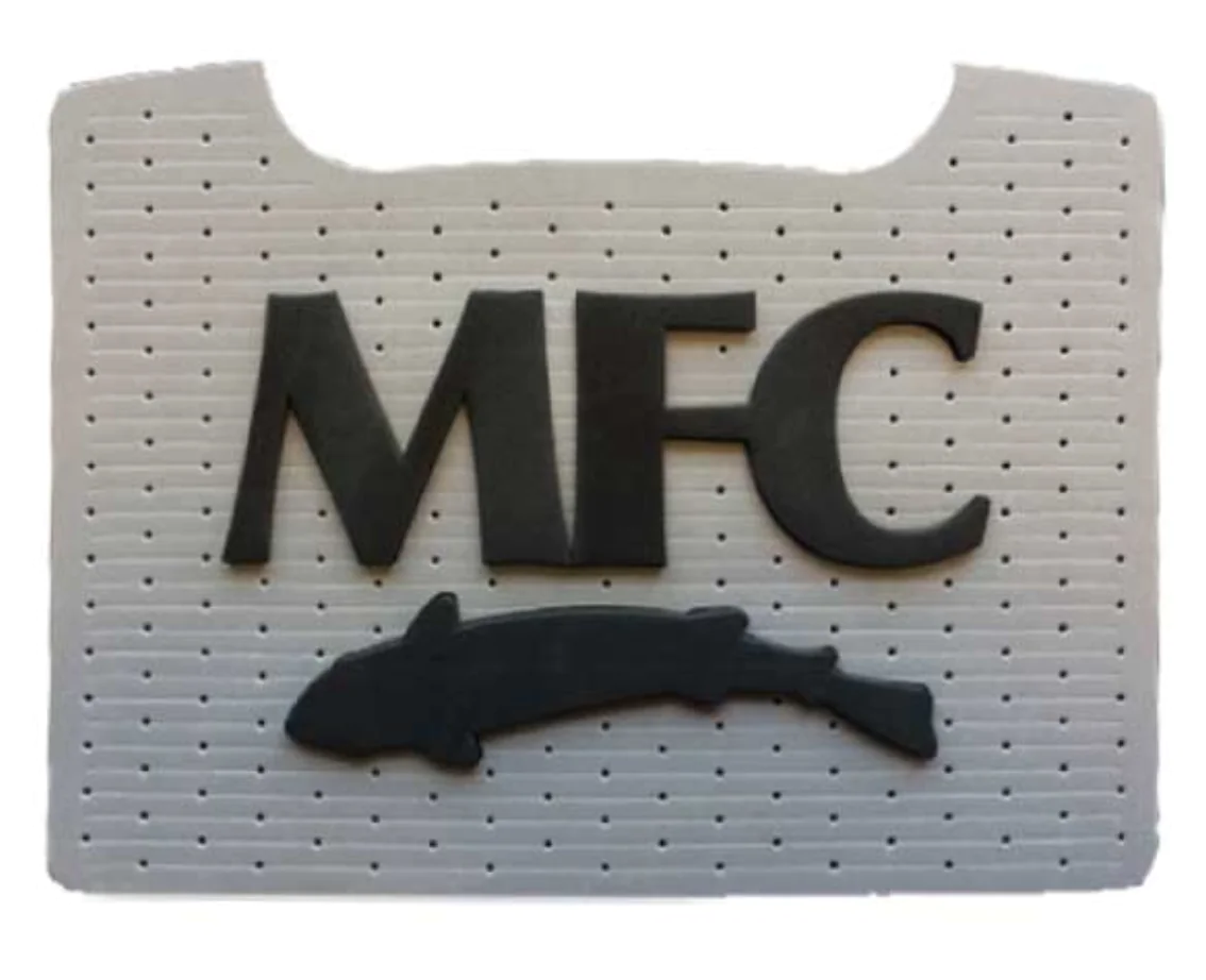 MFC Boat Box Foam Patch - Black Logo, Grey