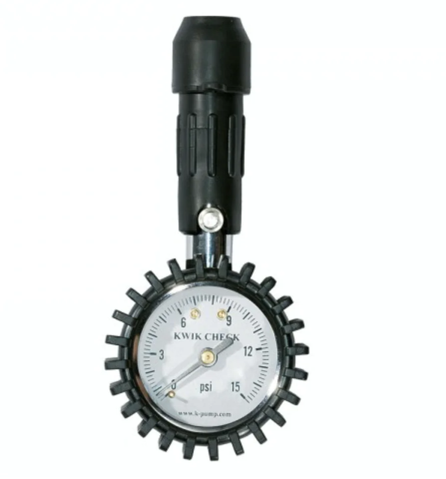 KPump Kwik Check Pressure Gauge Hatch Match’r Fly & Tackle