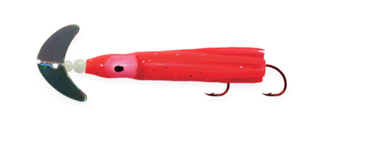 Mack's Lure Cha Cha Kokanee, Silver Mirror Hot Pink Glow, 1.5-Inch