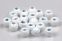 Hareline Plummeting Tungsten Beads - Fl. White, 5/64 Hareline Plummeting Tungsten Beads - Fl. White, 5/64