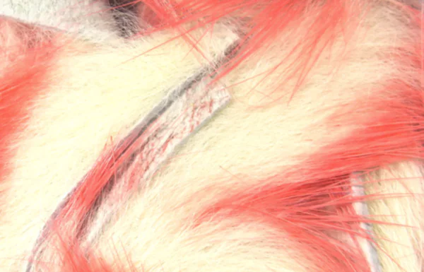 Hareline Rabbit Flesh Strips Two Tone - Image 4