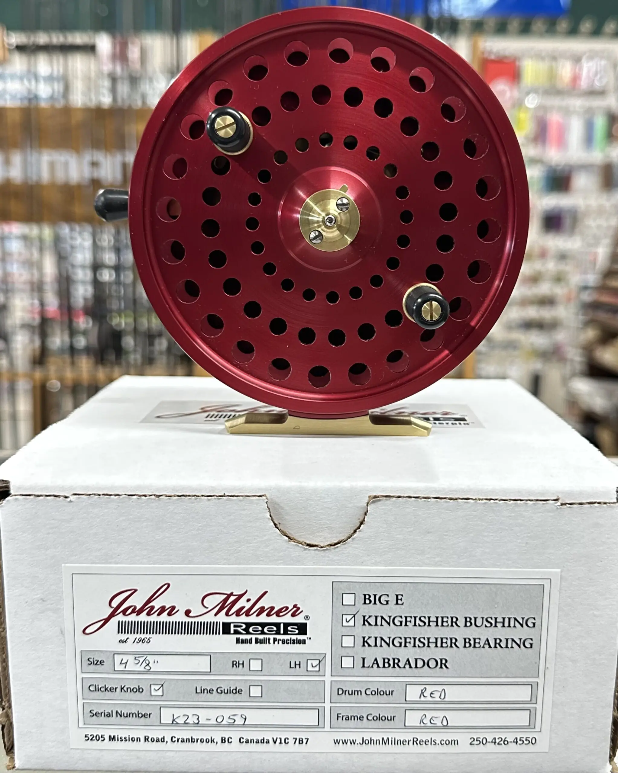 Custom Options and Parts - John Milner Reels