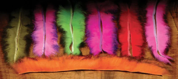 Hareline Two Tone Crosscut Rabbit Strips