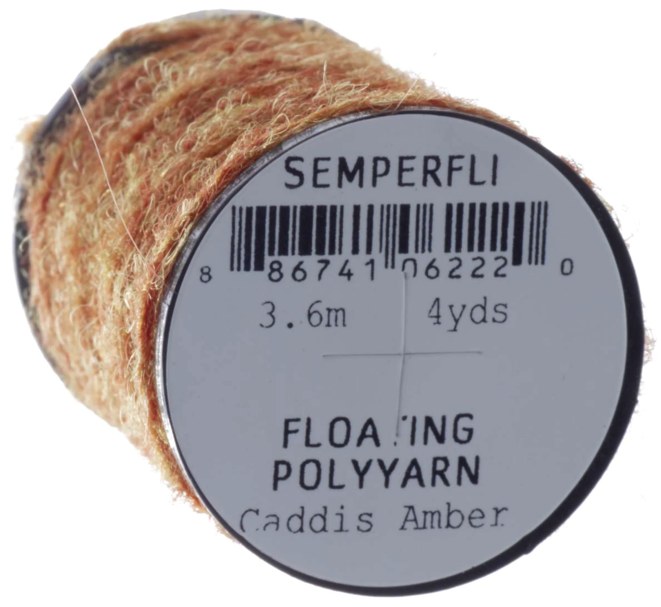 Semperfli Dry Fly Polyyarn Spools - Caddis Amber