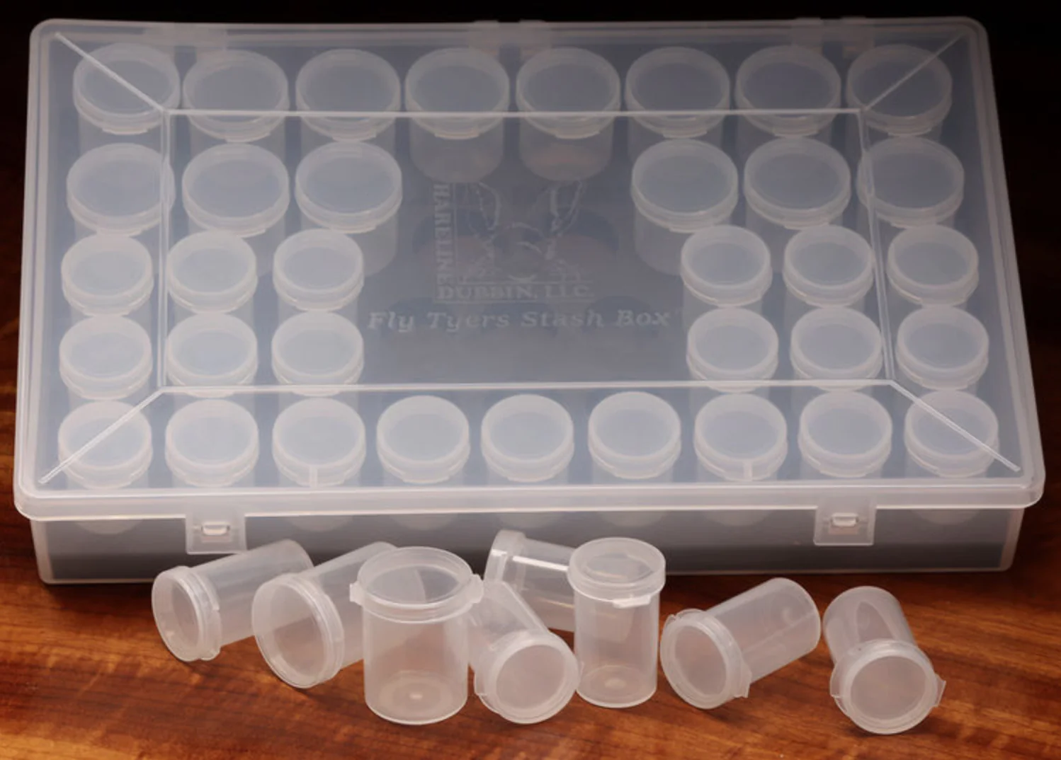 Hareline Fly Tyers 43 Pop Top Stash Box