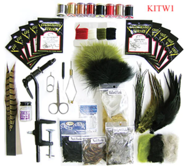 Wapsi Fly Tying Starter Kit with Book - Image 2