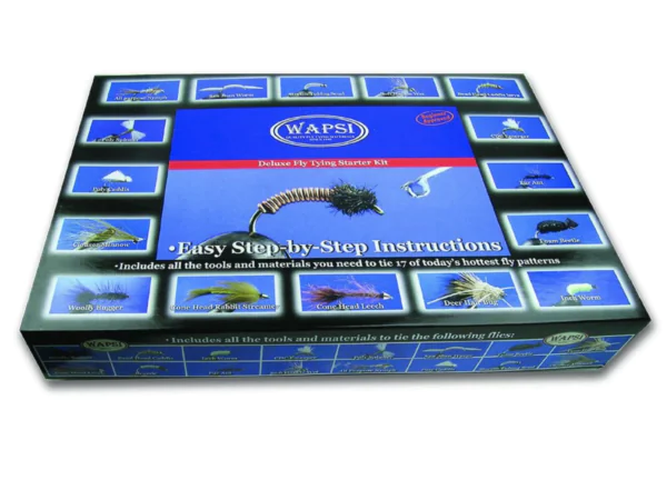 Wapsi Deluxe Fly Tying Starter Kit with Book