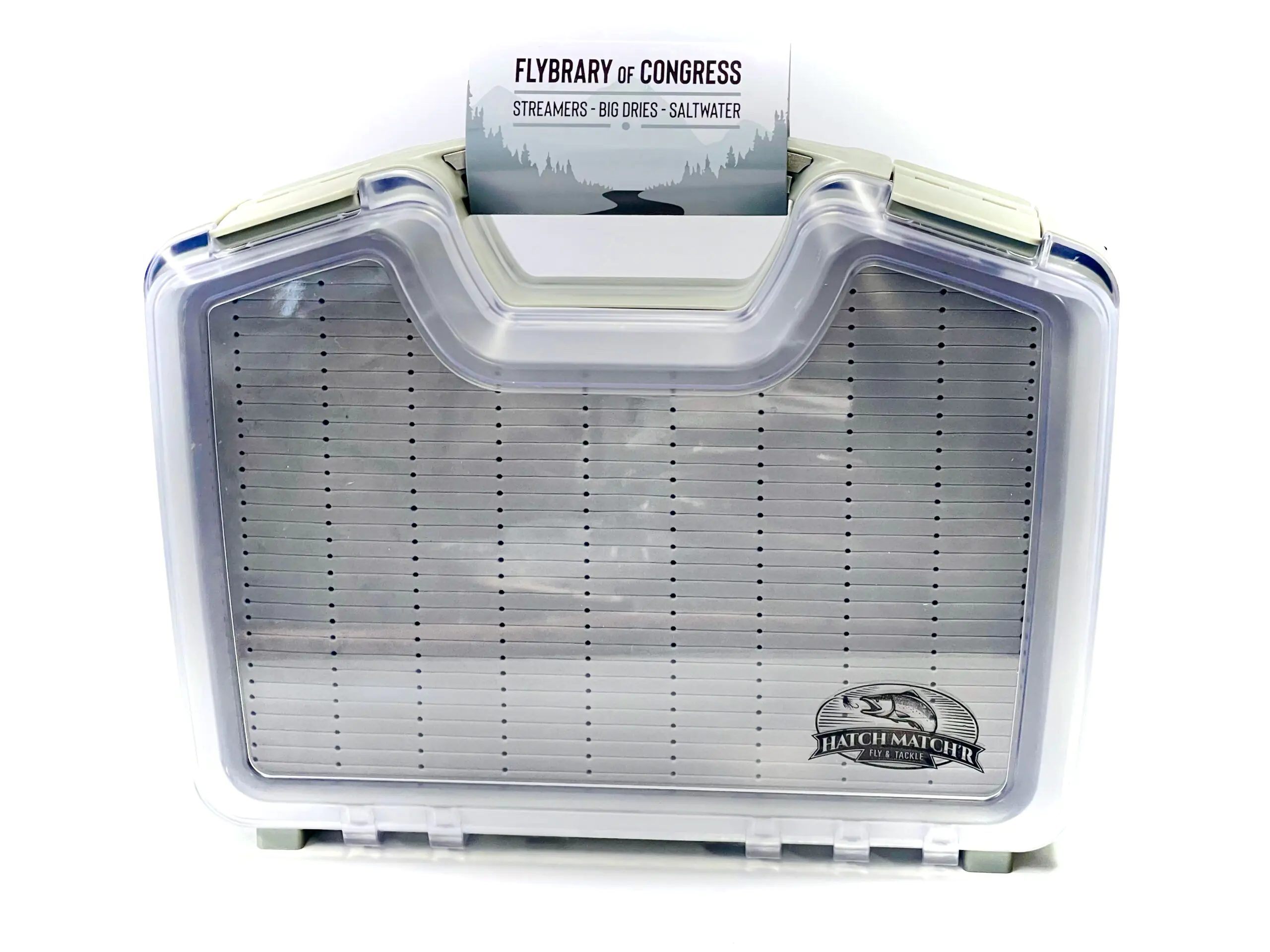 South Fork Distributors The Flybrary of Congress Water Proof Boat Fly Box (1275)