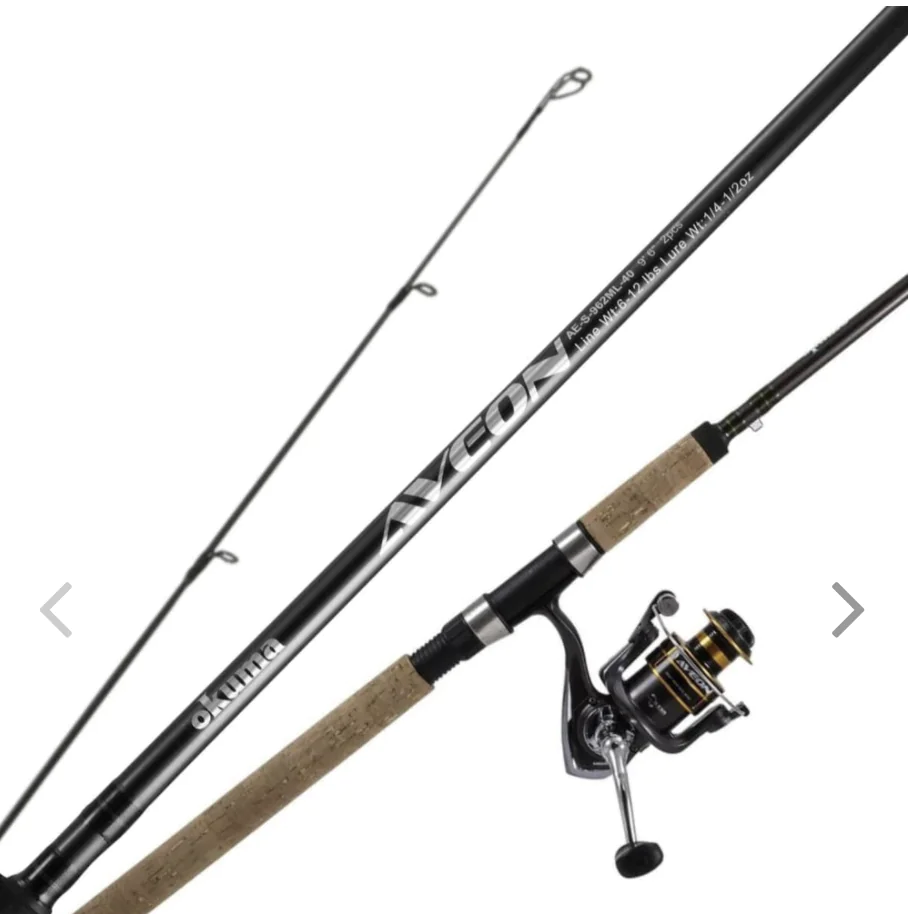 Okuma Spinning Combo All Saltwater Fishing Rod & Reel Combos for