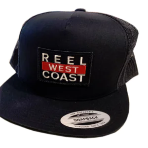 Reel West Coast Flat Brim Trucker Hat