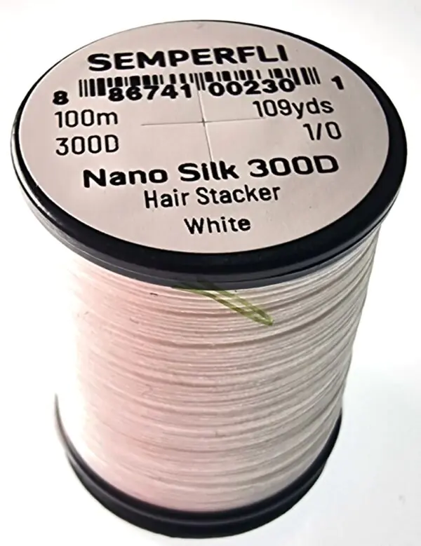Semperfli Nano Silk Hair Stacker 1/0 White