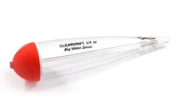 DNE Clear Floats Wide w/ Red Top