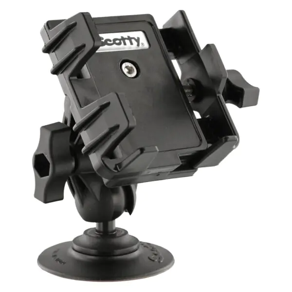 Scotty Phone Holder with Post/Track and Rail Mount - 139 - Image 3