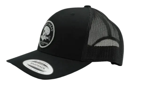 Trout Head Trout Tales Snap Back Trucker Hat - Image 2
