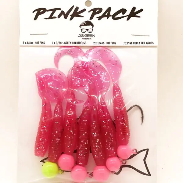 Jig Geek Pink Salmon Pack