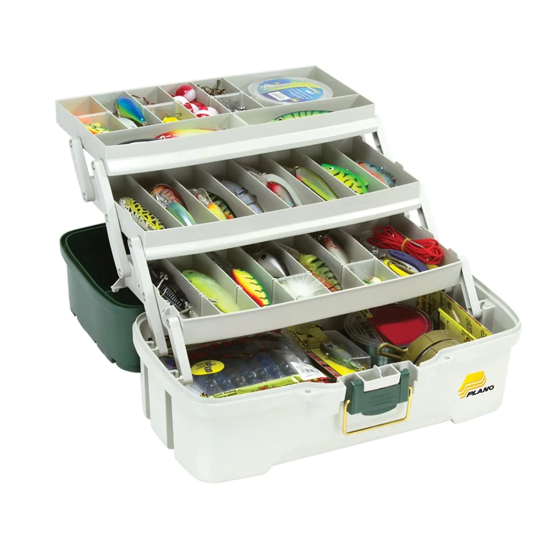 Plano 3 Tray Tackle Box w/Dual Top Access