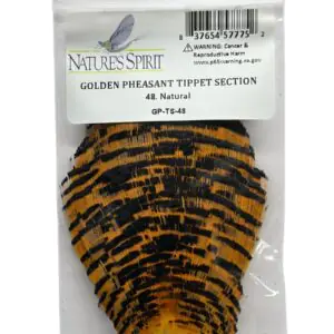 Nature's Spirit Golden Pheasant Tippet Sections